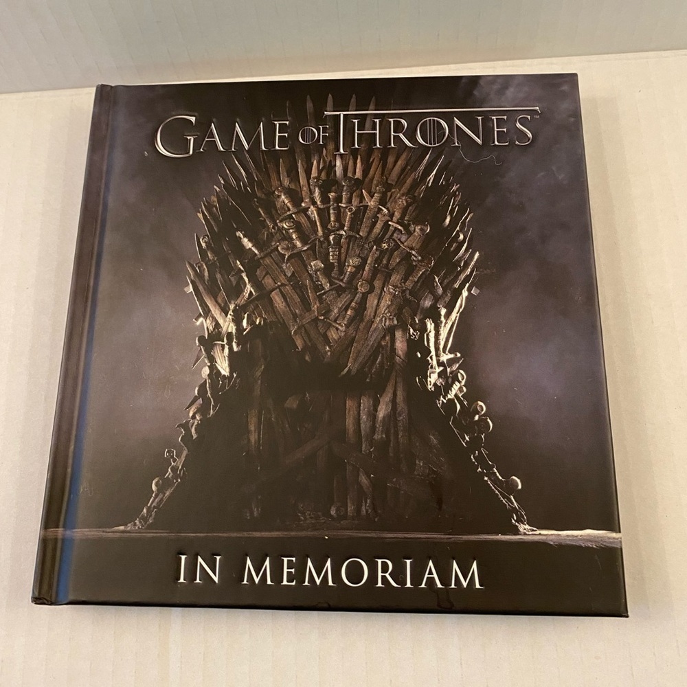 GAME of thrones in memoriam book